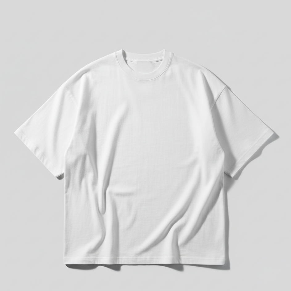 White Korean Style Tshirt